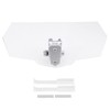 Motorcycle Wind Deflector, Motorcycle Windscreen, Adjustable, Clip-On Windscreen Extension, Universal