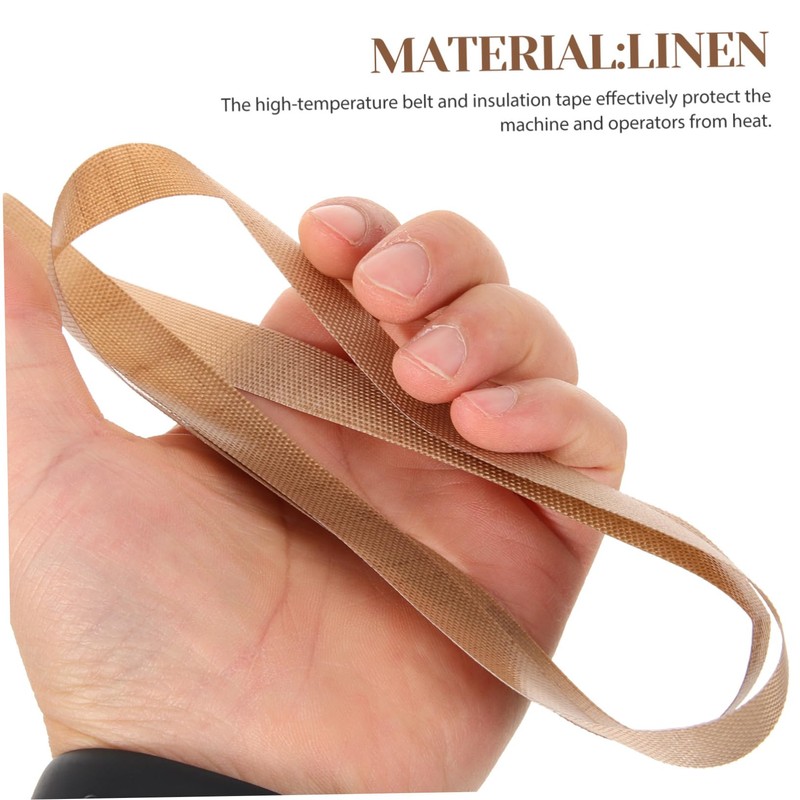 COLLBATH 20pcs High Temperature Sealing Belt Heat Sealing Strips for