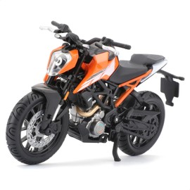 Bburago KTM 250 Duke Diecast Motorcycle 1:18 Detailed Replica Orange/Black Sporty Design Officially Licensed by KTM Recommended Age 3+ Years