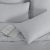 Aisbo Housewife Pillowcases 2 Pack - Light Grey Standard Pillow