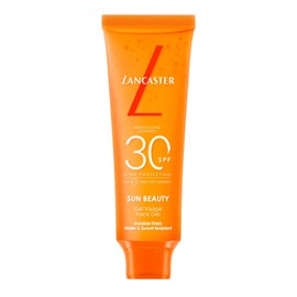 Lancaster Sun Beauty Face Gel SPF30 50ml | Photoaging Control | Broad Spectrum Sun Protection | Invisible Matte Finish | Ultra Lightweight Gel | Non-Greasy Formula | Water and Sweat Resistant