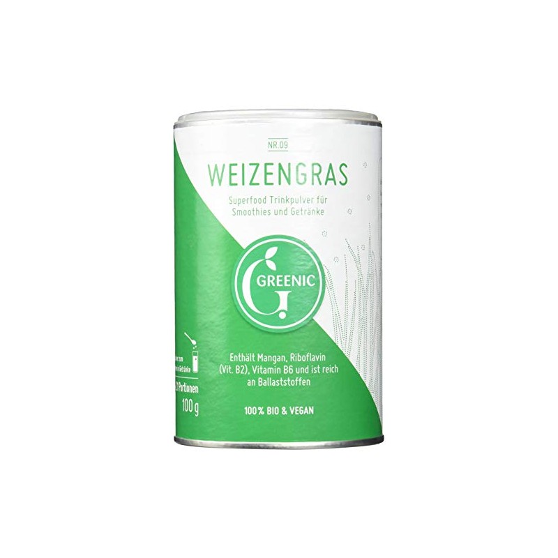 Greenic Wheatgrass Superfood Drinking Powder 100 g