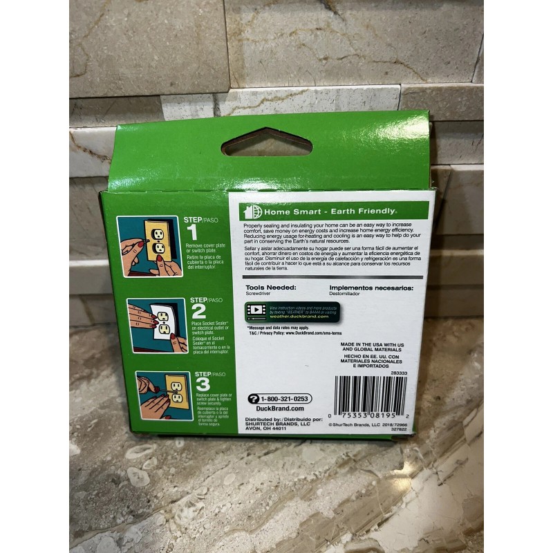 Duck Brand Socket Sealers Variety Pack 16 Outlet Sealers 6