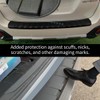 Tybock Rear Bumper Protector Guard Accessory Trim Cover Scratch Resistant