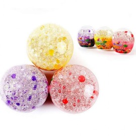 Round bead gel bead gel indoor air freshener shoe rack closet 350g Happy Room 017 Lemon 5ea