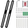 NewZC Mounting Set for Fence Post Box Black Letterbox Attachment