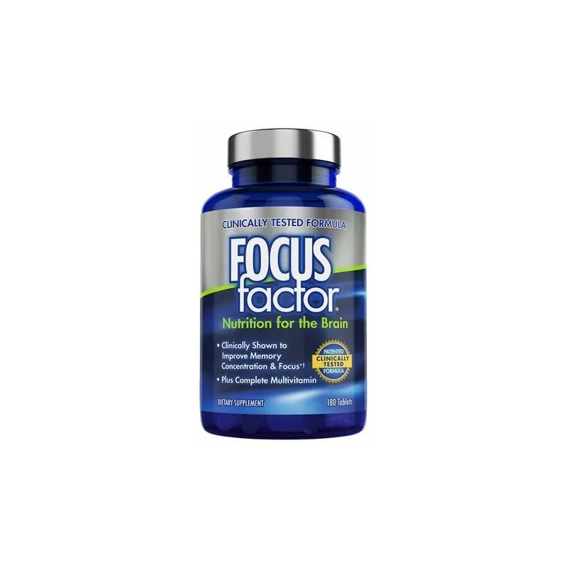 Factor de Concentracin Vitaminas Memoria Suplemento Synergy 180 Tabletas