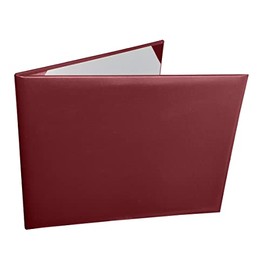 Happy Secret Diploma Cover 8.5''x 11'' Diploma Holder Graduation Certificate Holders Certificate Covers Smooth Leather (Maroon)