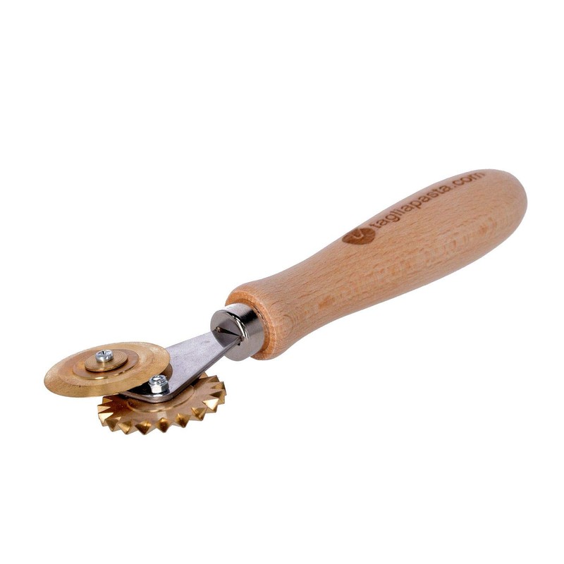 Pasta Cutting Wheel | Fresh Puff Pastry Cutting | Double