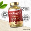 Cod Liver Oil Supplement 1000mg | 360 Softgels | with