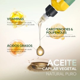 Kaisasa Aceite De Batana Para El Crecimiento Del Cabello Tratamiento Para El Cabello Para Cabello Seco Mejorar La Calidad Del Cabello 118ml           