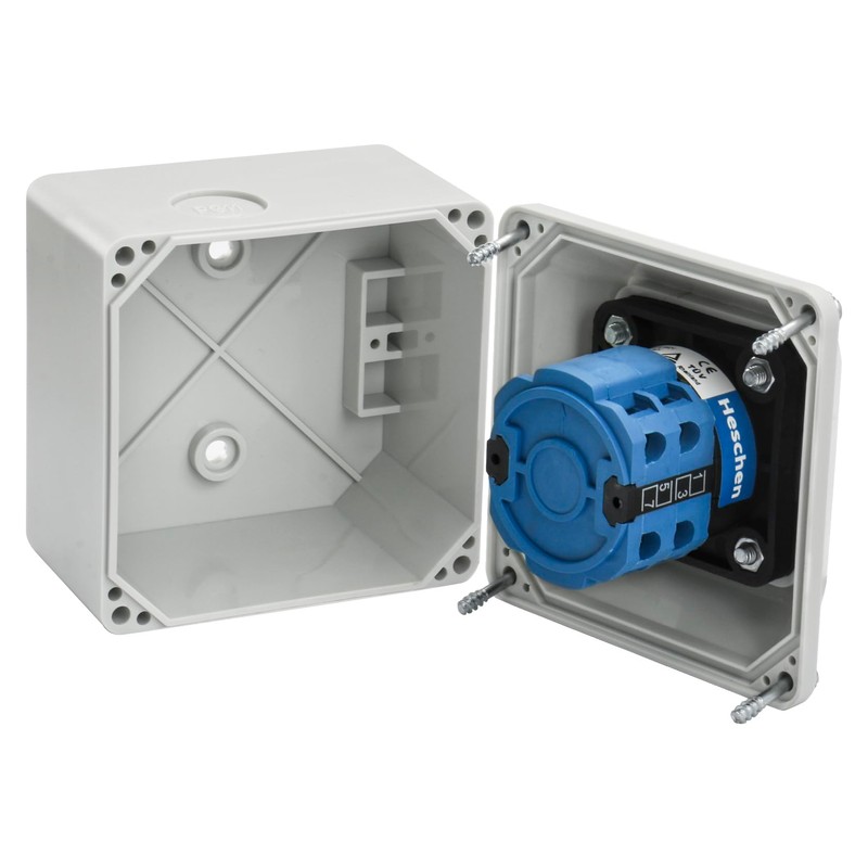 Heschen Universal Latching Rotary Cam Selector Changeover Switch,SZW26-20/0-4.2D, 660V 20A,
