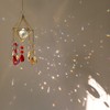 PATIKIL Teardrop Crystal Chandelier, 6 Pack 160mm Length Prisms Part