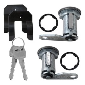 DL15900 / 5090002-01 Vehicle Door Lock Cylinder Switch Set w/Keys for Ford F350 Custom Standard Cab Pickup 2-Door 6.6L 400Cu. in. V8 Gas OHV Naturally Aspirated 1980-1982