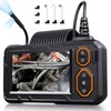 Dual-Lens Endoscope Camera with Light,Borescope Inspection Camera, 4.3" IPS Endoscope