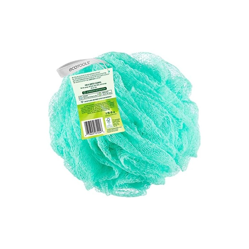 ECOTOOLS, Esponja de Baño para Exfoliar, Modelo Ecopouf