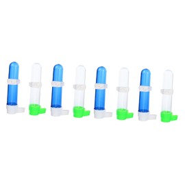 8 Piezas Bebedor de Aves Loro Bebiendo Fuente de Agua para pájaros bebederos para pajaros Bebedero para Aves Jaula de pájaros comederos para pájaros alimentador automatico de Aves