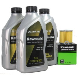 Kawasaki 2000 Kawasaki KLR650 Full Synthetic Oil Change Kit