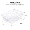 Granrosi Extra Large Stackable Wire Baskets for Organizing — Set