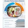 Pritent Cooler Backpack Insulated Waterproof,30 Cans Backpack Coolers Leakproof Lunch