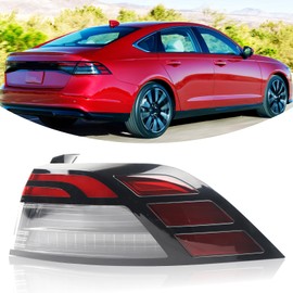 YEQSHNG RH LED Tail Light Assembly Compatible With 2023-2024 Honda Accord Rear Lamp Right Passenger Side Replacement HO2805129 3350030AA01