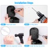 BTNEEU Key Safe Wall Mounted Outdoor, Key Safe with Number