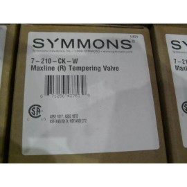 Symmons 7-210-CK-W MAXLINE Tempering Valve W/ wall mount brackett