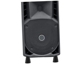 WOONEKY 4pcs Speaker Isolation Feet Pads Rubber Cushion for Audio Equipment Protect Floors from Damage for Speakers Amplifiers and Turntables