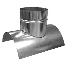 Duct Outlet 90 Degree Saddletap Round HVAC (7") to fit on 10"
