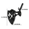 Skull Hanger European Mount Adjustable Bone Bracket Trophy Mounts for