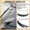 DIBON AUTO Pair Windshield Wiper Cowl Panel Grille for Ford