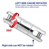 PATIKIL 1 Ton Cable Pulling Swivel, Alloy Wire Puller Cable