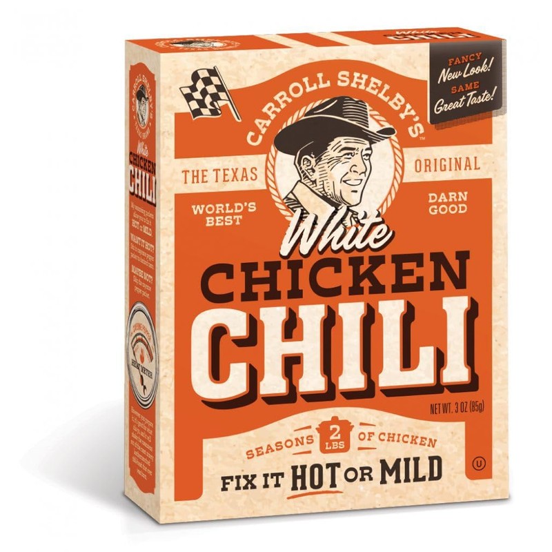 Carroll Shelby's Original Texas Brand White Chicken Chili Kit 3oz