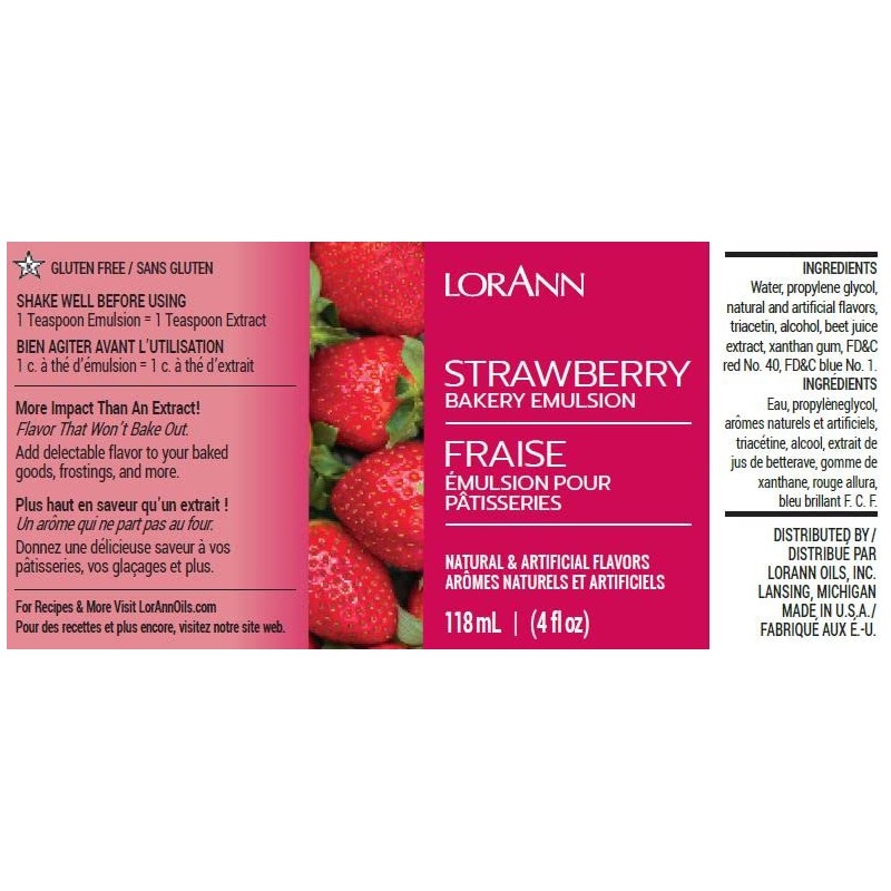 Lorann Oils Variety Bakery Emulsion: Multiple Flavors, Perfect for Enhancing