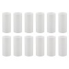 Creative Hobbies 2 Inch White Plastic Candle Cover For Candelabra
