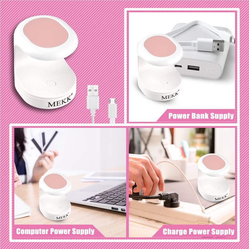 MEKK Mini UV Light for Gel Nails,16W Single Finger UV