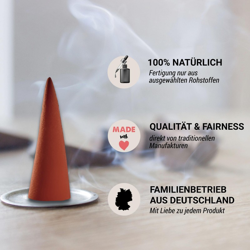 Aromalove XXL Freedom Citronella Incense Cones - Pack of 50