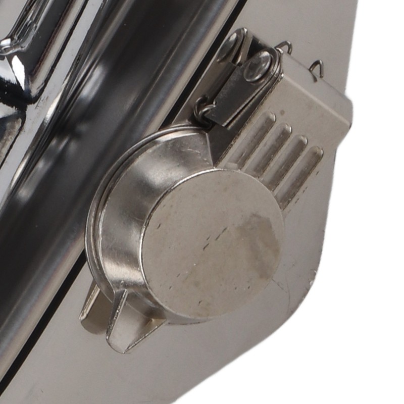 Polished Stainless Steel Toolbox Lock T Handle Latch Foldable Trailer