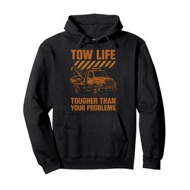 Tow Truck Pride Diesel Life Heavy-Duty Rescue Crew Gear Pullover Hoodie