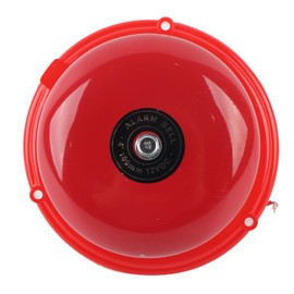 4 Inch Metal Fire Control Internal Strike Type Electric Bell, Copper Coil, Fire Alarm Bell 100db Volume (12V)
