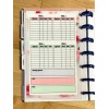 Handmade Monthly Budget Spending Tracker Dashboard Insert for use with