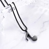 XSMZB Music Note Cremation Jewelry for Ashes Urn Pendant Necklace