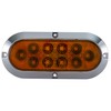 Long Haul Amber 6" Oval Surface Mount Stop/Tail/Turn LED with