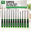 Automotive Pick and Hook Tool Set for O-Ring, Seal and