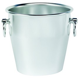 Pentole Agnelli Buffet Anodized Smooth Heavy Champagne Bucket, Colour-Silver, One Size