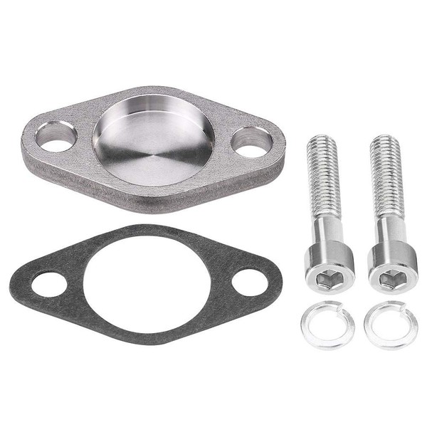 EVGATSAUTO Valve Blanking Plate, EGR Valve Blanking Blocks Stainless Steel