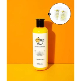 FARMSTAY Citrus Yuzu Vitalizing 280ml 100ml x 4168039 1 emulsion + 2 soothing gels / FARMSTAY 시트러스 유자 바이탈라이징 280ml 100ml x 4168039 에멀전 1개+수딩젤 2개