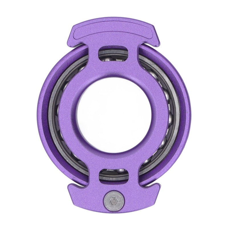 Fingertip Gyroscope Reduce Anxiety Free Rotating Metal Ring Decompression Toy