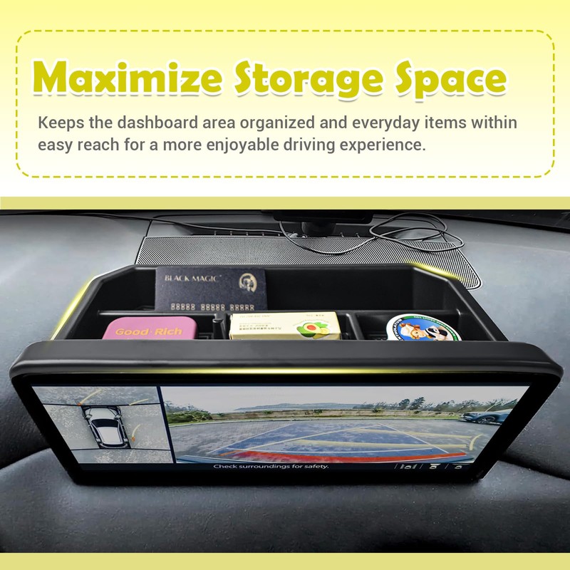 X-TKER Dash Storage Organizer Compatible with 2022 2023 2024 2025