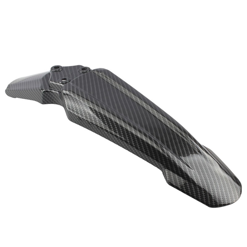 Dirt Bike Front Mud Guard Protective Carbon Fiber Stylish Look
